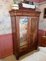 Antiek biedermeier Mahonie kastje, Antiek en Kunst, Ophalen