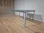 Cassina Artico 345 - Eettafel - Glas - Aluminium - Design, Voltastraat 21, Barneveld, 100 tot 150 cm, Cassina Eettafel, b&b italia, jorge pensi, leolux, rolf benz