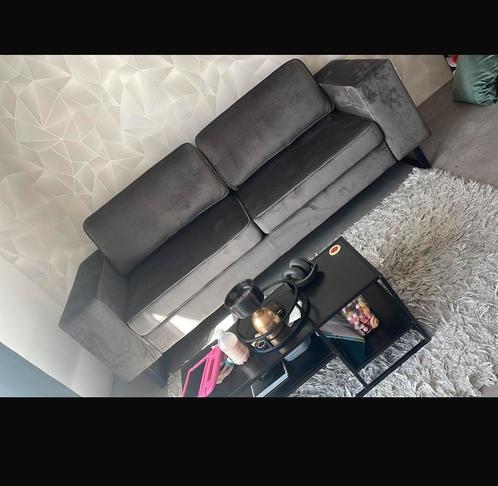 Velvet 2,5 zits bank, Huis en Inrichting, Banken | Bankstellen, Zo goed als nieuw, 150 cm of meer, Stof, Ophalen of Verzenden