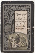 Andreas van der Velden 1806 Aalst + 1894 Nuenen, 87 jr, Verzamelen, Bidprentjes en Rouwkaarten, Verzenden, Bidprentje