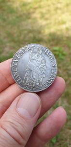 Bodemvondst Zilveren Halve 3 Gulden Stuk Friesland 1696 !!!, Postzegels en Munten, Munten | Nederland, Vóór koninkrijk, Zilver