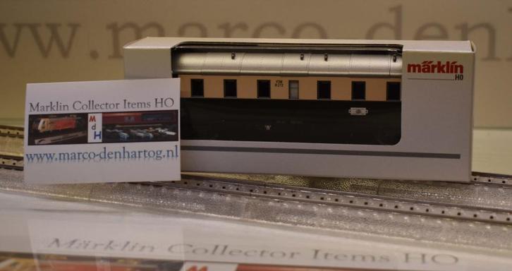 Märklin Rijtuigen Donnerbusche VSM B272  94551& B276  94559, Hobby en Vrije tijd, Modeltreinen | H0, Nieuw, Wagon, Wisselstroom