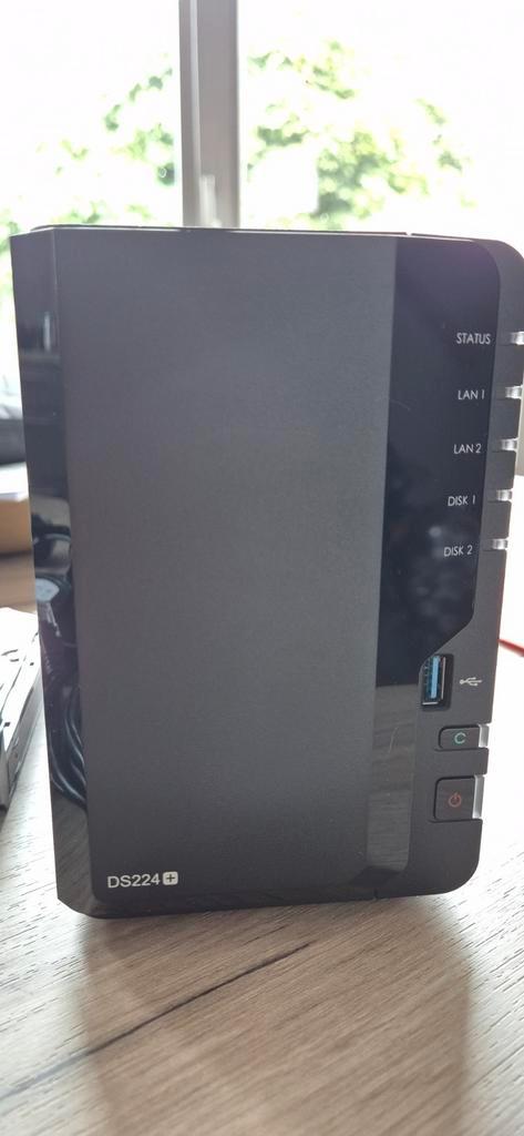 Synology DS224+ 2Bay Nas, Computers en Software, NAS, Zo goed als nieuw, Ophalen
