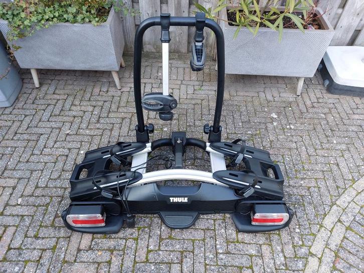 Thule vc 925 Fietsendrager, Auto diversen, Fietsendragers, Gebruikt, Trekhaakdrager, 2 fietsen, Brede banden, Elektrische fiets