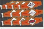 reeks 6218  auto's  1-10   sigarenbandjes, Verzamelen, Rookartikelen, Aanstekers en Luciferdoosjes, Verzenden, Sigarenbandjes