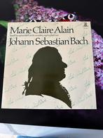 Vinyl : Marie Claire Alain en Bach orgel, Cd's en Dvd's, Vinyl | Klassiek, Ophalen of Verzenden, Zo goed als nieuw