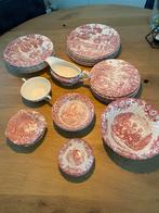 Engels rood servies, Antiek en Kunst, Ophalen