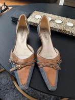 Lage pumps Studio London maat 39 beige blauw, Pumps, Blauw, Studio London, Ophalen of Verzenden