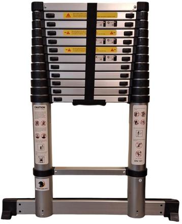 Telescoopladder met onder balk 3.8mtr. en 4.4mtr. Nieuw beschikbaar voor biedingen
