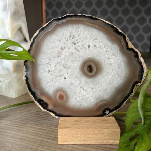 Agaat schijven Naturel, Verzamelen, Mineralen en Fossielen, Mineraal, Ophalen of Verzenden