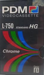 PDM Betamax L-750, Chrome Video Cassette Standard HG, Ophalen of Verzenden, Nieuw, Videoband