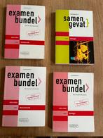 Examenbundels en samengevat bio/nat/scheikunde, Ophalen of Verzenden, Gebruikt