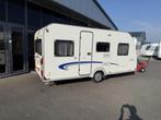 Bürstner Premio 435 TS Bed + Zit + WC + Mover 840KG, Caravans en Kamperen, Caravans, Bedrijf, Treinzit, Bürstner, 4 tot 5 meter