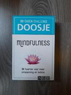 Mindfulness - 30 dagen challenge doosje met kaarten, Ophalen of Verzenden, Nieuw