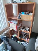 Boekenkast roomdivider kersen, Ophalen, Met plank(en), Gebruikt, 50 tot 100 cm