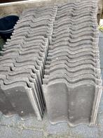 52 sneldek dakpannen, Doe-het-zelf en Verbouw, Dakpannen en Dakbedekking, Ophalen, Gebruikt, Steen of Klei, Zwart