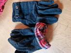SUEDE SCHOTSE RUIT GEVOERDE HANDSCHOENEN MAAT L, Kleding | Dames, Mutsen, Sjaals en Handschoenen, Ophalen of Verzenden, Maat 42/44 (L)