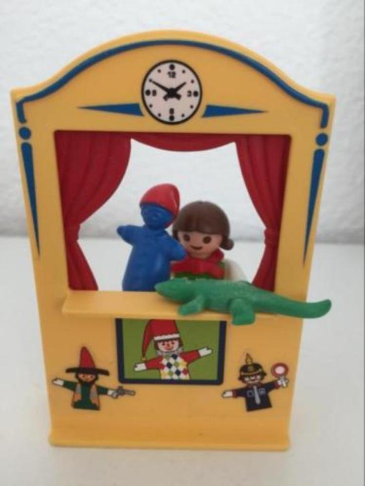 4664 Playmobil Kind met poppenkast, Kinderen en Baby's, Speelgoed | Playmobil, Zo goed als nieuw, Complete set, Ophalen of Verzenden