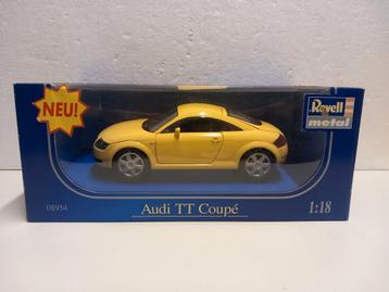 Audi TT coupe geel Revell metal 1:18 KRD beschikbaar voor biedingen