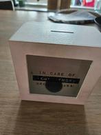 Spaarpot, Ophalen of Verzenden, Gebruikt, Hout, Overige thema's