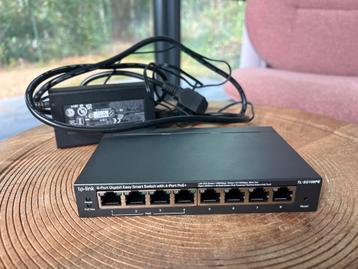 TP-Link TL-SG108PE 8-Poorts Gigabit Switch PoE+ beschikbaar voor biedingen