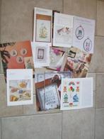 Pakket Borduurpatronen Uitverkoop ! Kruissteek  map 63, Verzenden, Nieuw, Handborduren, Patroon