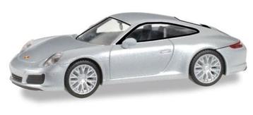 Herpa Porsche 911 (991) Carrera 4S Zilver nieuw in OVP beschikbaar voor biedingen