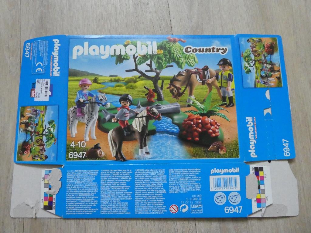 Playmobil Ponyrijles - 6947, Kinderen en Baby's, Speelgoed | Playmobil, Ophalen of Verzenden, Gebruikt, Complete set