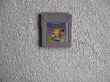 voor Game Boy - The Simpsons Bart vs. The Juggernauts (USA) beschikbaar voor biedingen