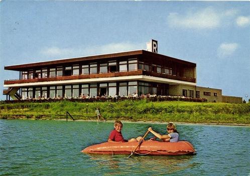 Postiljon Nulde - vanaf het water - 1974 gelopen, Verzamelen, Ansichtkaarten | Nederland, Gelopen, Overijssel, 1960 tot 1980, Ophalen of Verzenden