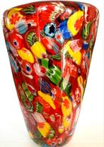 Murano glas  vaas, Overige kleuren, Ophalen of Verzenden, Minder dan 50 cm, Glas