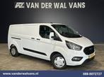 Ford Transit Custom 2.0 TDCI L2H1 Euro6 Airco | Camera | Nav, Auto's, Voorwielaandrijving, 4 cilinders, 2800 kg, Wit