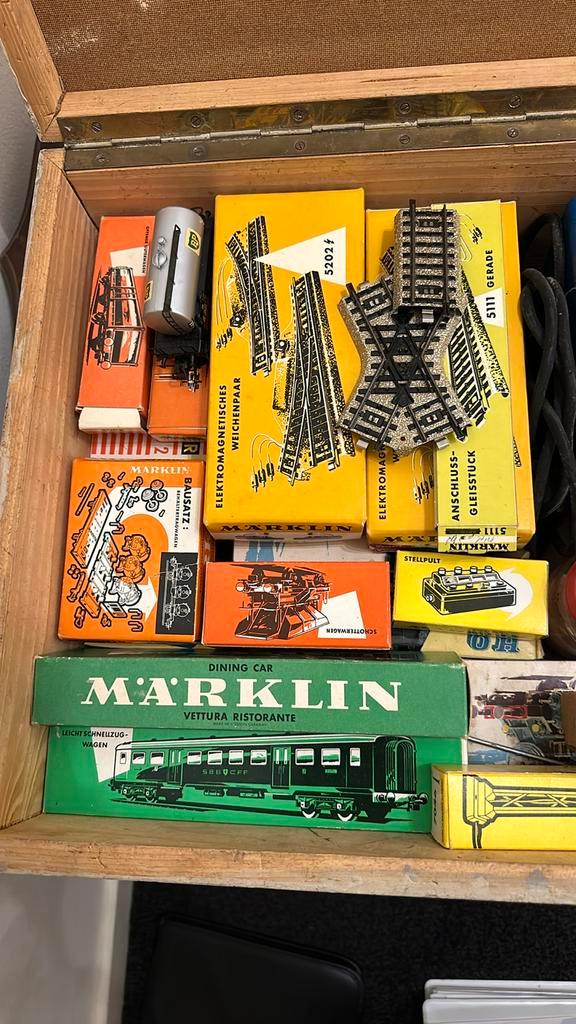 Märklin Modeltreinen Verzameling, Hobby en Vrije tijd, Modeltreinen | H0, Gebruikt, Overige typen, Wisselstroom, Märklin, Analoog