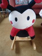 Hobbelpaard lieveheersbeest zachte pluche, Ophalen of Verzenden, Gebruikt