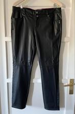 Street One leren broek maat 42 nieuw, Kleding | Dames, Verzenden, Zwart, Nieuw, Lang