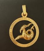 Geelgouden sterrenbeeld steenbok hanger 18 karaat, 3 gram, Sieraden, Tassen en Uiterlijk, Kettinghangers, Ophalen, Zo goed als nieuw