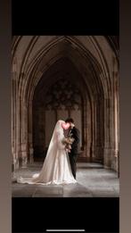 Prachtige Trouwjurk - Tesettur Gelinlik, Ophalen of Verzenden, Zo goed als nieuw, Wit, Trouwjurk