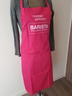 Barschort - bar schort- barista- horeca nieuw, Nieuw, Ophalen of Verzenden, Schort