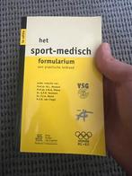 Sport-medisch formularium, 3e editie, Boeken, Ophalen of Verzenden, Gelezen, Overige sporten