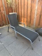 Ligbed aluminium gebruikt, Tuin en Terras, Ophalen, Gebruikt, Aluminium