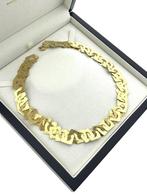 18K Gouden Desing Collier Italië Handgemaakt -42 cm / 36.5 g, -, -, Ophalen of Verzenden, Zo goed als nieuw