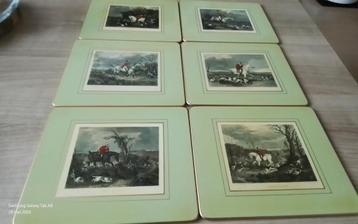 6 placemats, Engels, LADY CLARE  beschikbaar voor biedingen