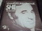 charles aznavour She 28, Gebruikt, 7 inch, Single, Ophalen of Verzenden