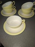 Petrus Regout kop en schotel 5x, Antiek en Kunst, Antiek | Servies los, Ophalen of Verzenden