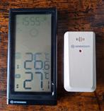 BRESSER METEO TEMP WEERSTATION MET EXTRA SENSOR, Audio, Tv en Foto, Weerstations en Barometers, Ophalen of Verzenden, Gebruikt