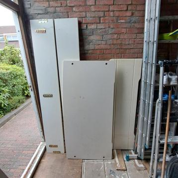 Witte houten bedombouw 140x200 