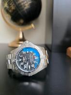 Bretling Avenger Seawolf/ 2025 grote beurt gehad, Staal, All. du Laser 10, 2300 La Chaux-de-Fonds, Zwitserland, Breitling, Zo goed als nieuw