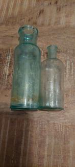 Vintage Medicijnflesjes - Set van 2, Antiek en Kunst, Verzenden