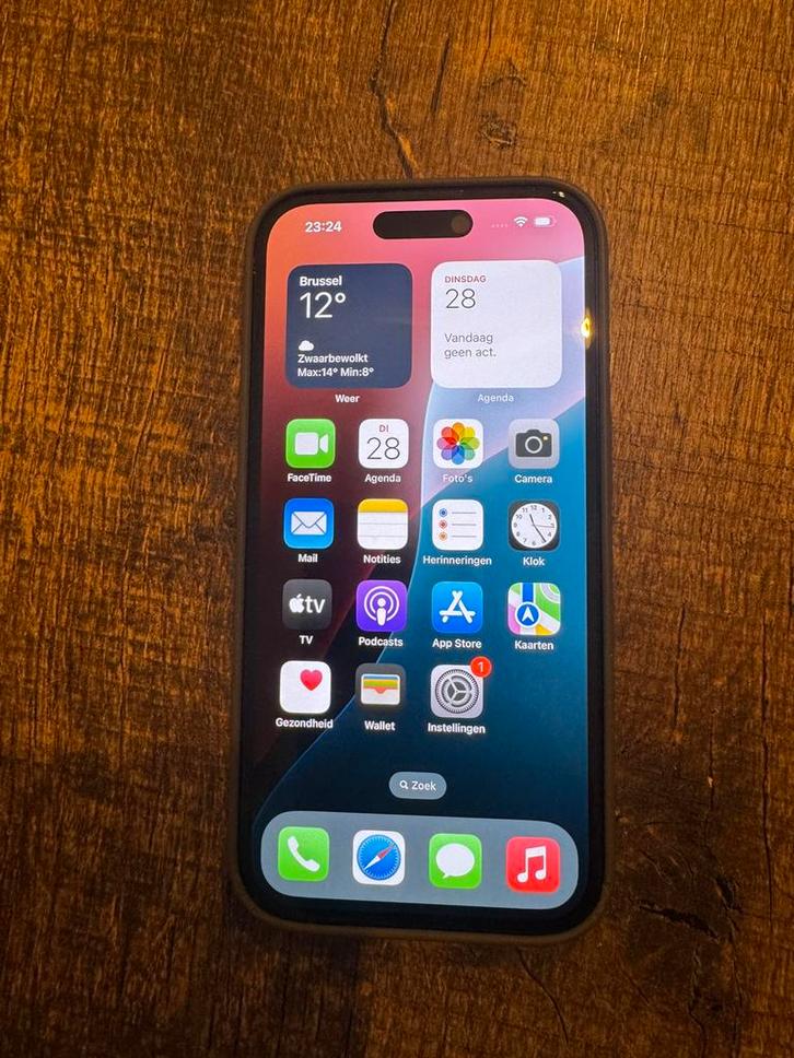 Apple iPhone 16 - Space Black - 128GB - Nieuwstaat!, Telecommunicatie, Mobiele telefoons | Apple iPhone, Zo goed als nieuw, 128 GB