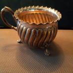 Antieke verzilverde WMF geribbelde suikerpot, Verzenden